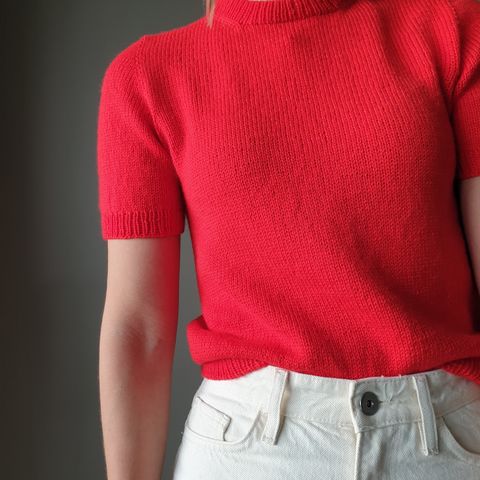 Poppy Tee, PetiteKnit. Str. XS