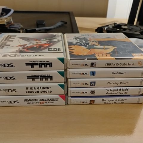 (New) 3DS og DS spill selges