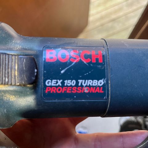 Bosch Gex 150 Turbo