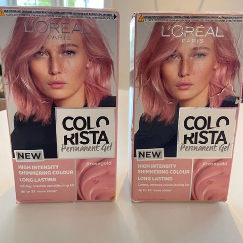 Rosa hårfarge fra L’Oréal