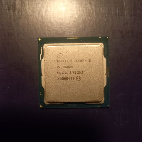 Intel Core i5-9600K - 3,70 GHz CPU