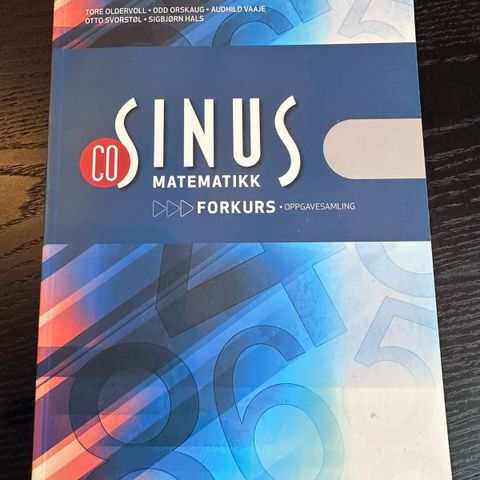 CoSinus matematikk ISBN: 9788202509071