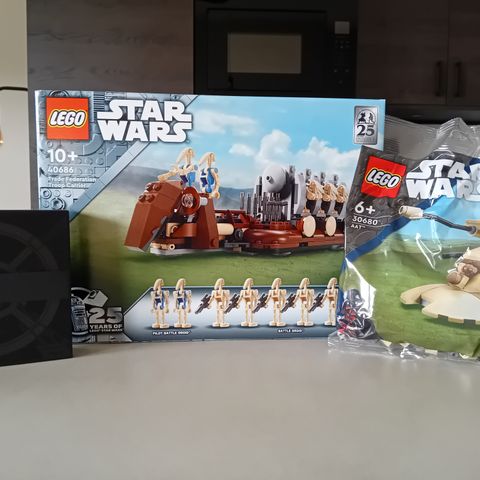 Ny og uåpnet Lego Star Wars 25-årsjubileum pakke