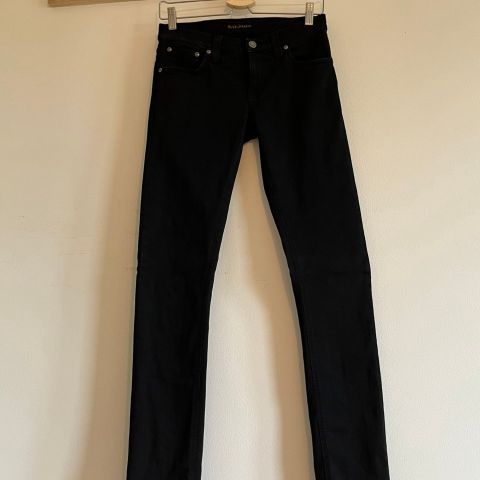 Nudie jeans svart str 26/32