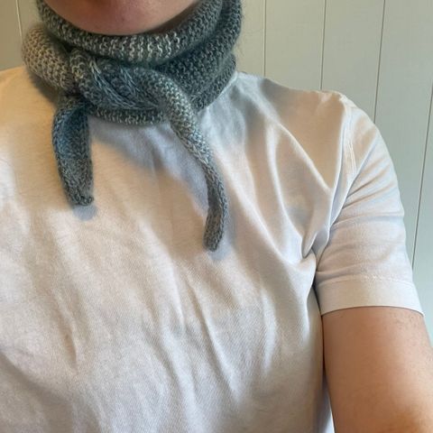 Sophie scarf med mohair (ubrukt)