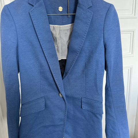 Massimo Dutti dressjakke / blazer blå