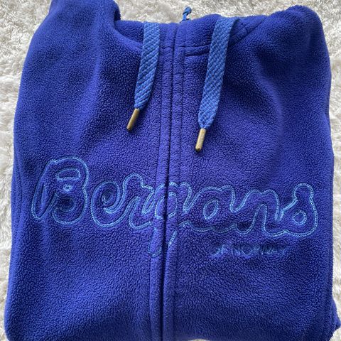 Bergans fleece jakke str 14 år.