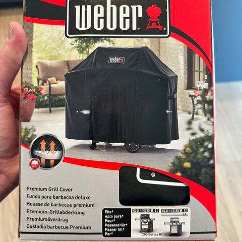 Weber premium grilltrekk