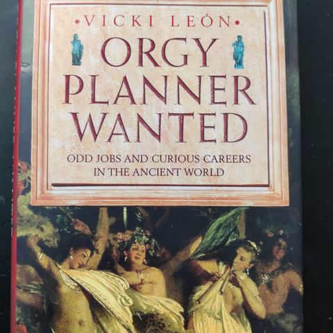 Selger boken Orgy Planner Wanted