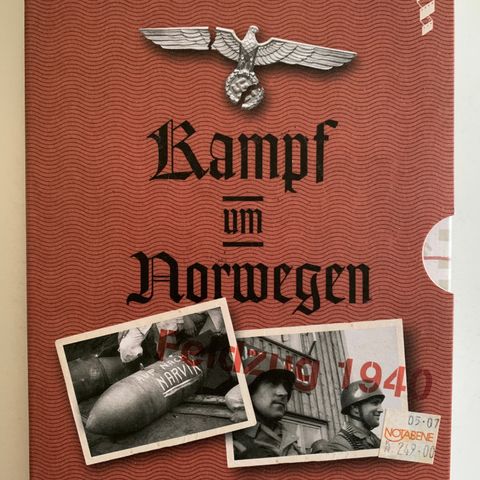 Kampf Um Norwegen - Feltzug 1940 (NFI), norsk tekst