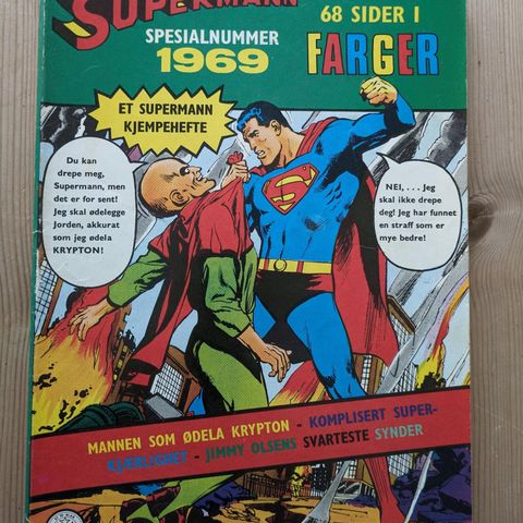 Supermann spesialnummer 1969