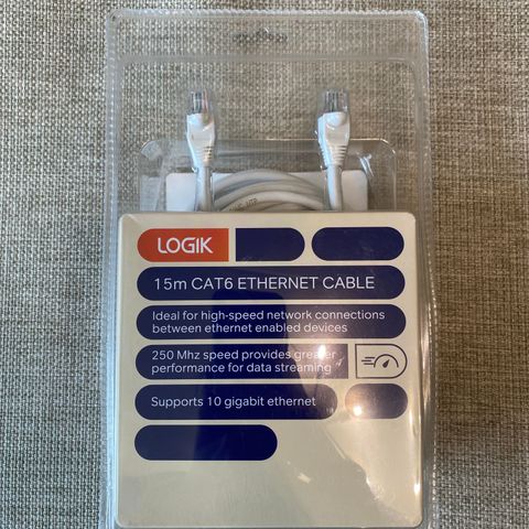 Ethernet kabel 15m Logik