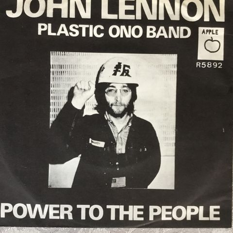 John Lennon Plastic Ono band - 2 stk singelplater.