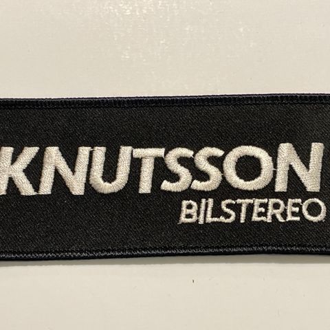 Knutsson Bilstereo - ubrukt tøymerke