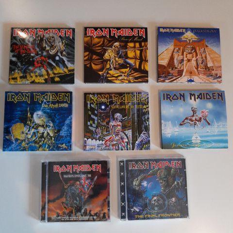 Iron Maiden - CD Kr 80,-