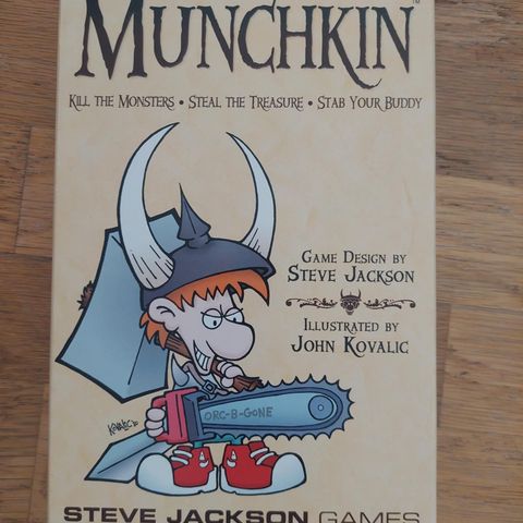 Munchkin spill - engelsk