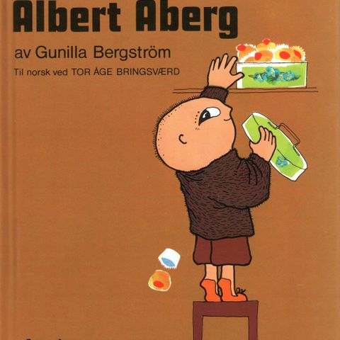 Barnebøker. 7 Bildebøker om Albert Åberg