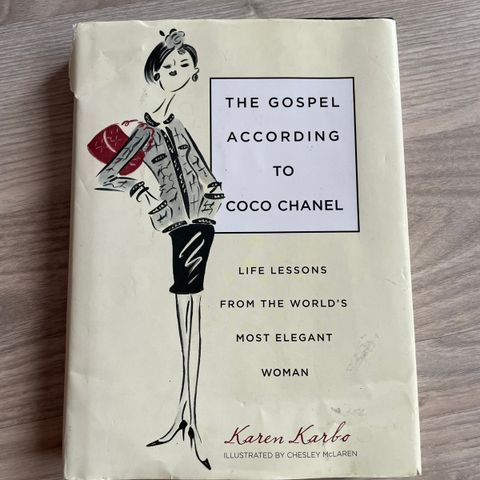 Coffe table book- The Gospel according to Coco Chanel