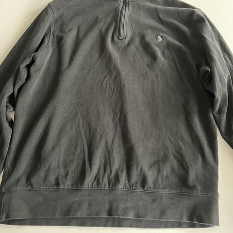 Black Polo Ralph Lauren half-zip top