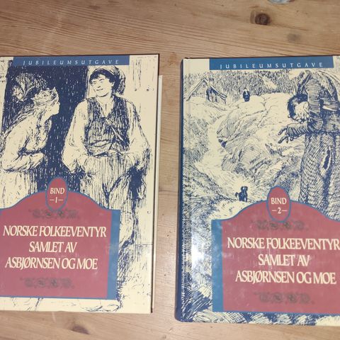 Norske eventyr, Asbjørnsen og  Moe, 2 bind