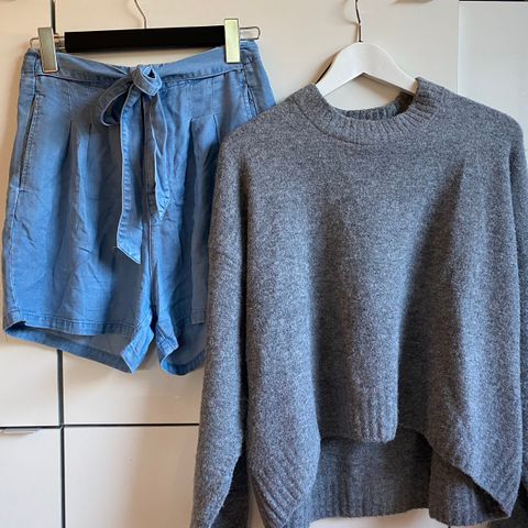 shorts og genser
