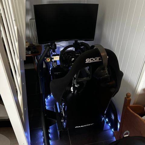 Fanatec rigg - racing simulator- fullstappet - direct drive - DD1