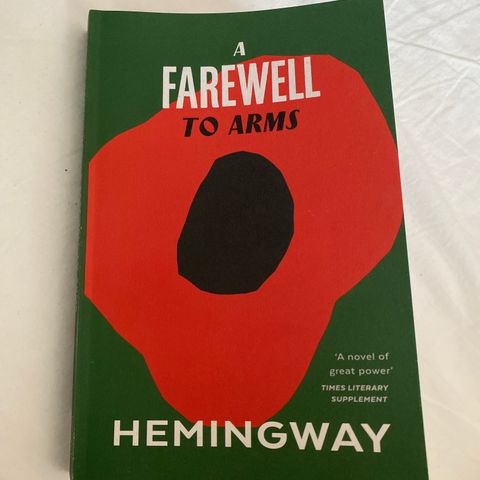 A farewell to arms - Ernest Hemingway