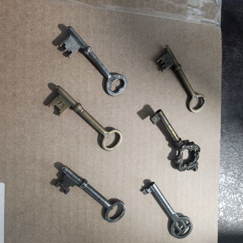 Diverse eldre nøkkler