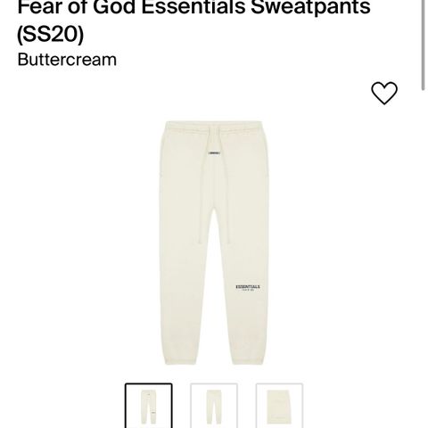 FOG Essentials Sweatpants