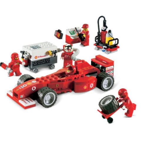 lego 8673 Ferrari fuel stop