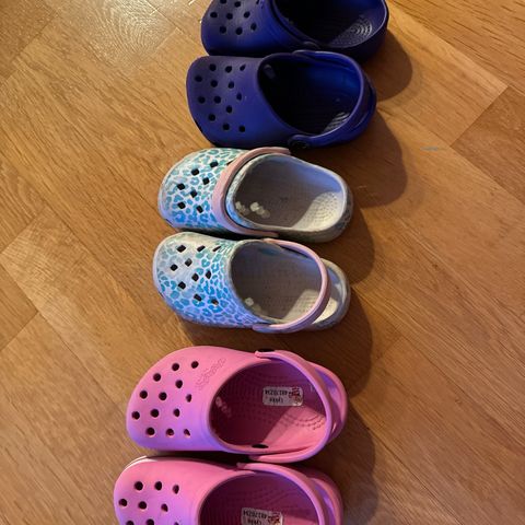 Crocs størrelse 22, 23, 24