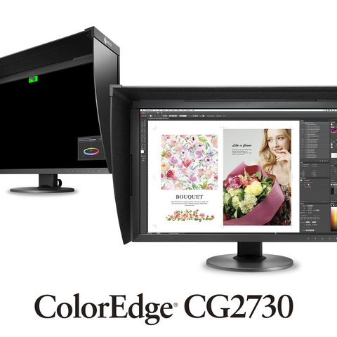 Eizo ColorEdge GC 2730 27" monitor med kalibreringssensor