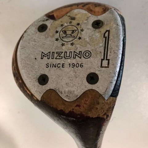 Gammel flott Vintage Mizuno wood 1 kølle