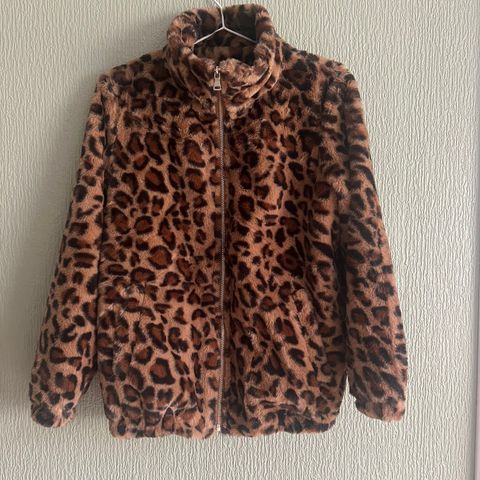 Leopard jakke str S