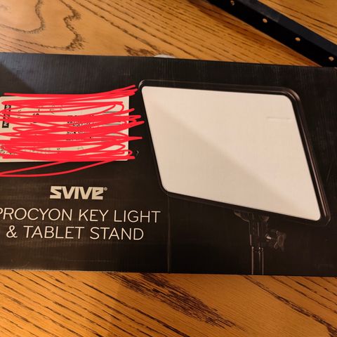 Svive Procyon Key Light m/original eske+stand