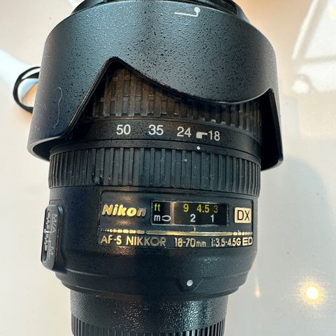 Nikon objektiv AF-S NIKKOR 18-70mm f:3.5-4.5G ED
