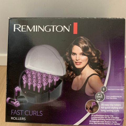 Remington fast curls rollers