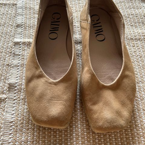 Gaimo Espadrillos i beige  myke semsket str 38,  lite brukt.