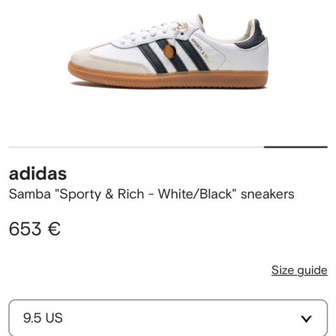 Adidas Samba OG Sporty & Rich str 44/10