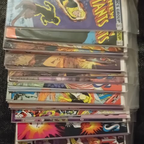 the new mutants lot 54stk marvel