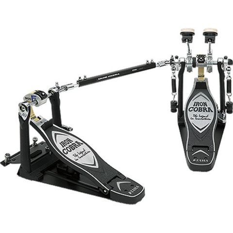 Tama Iron Cobra Flexi Glide Dobbel Pedal med Case