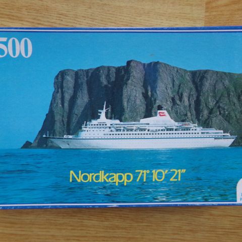 Nordkapp - 500 brikker - Norgesserien til Litor - utgitt i 1983