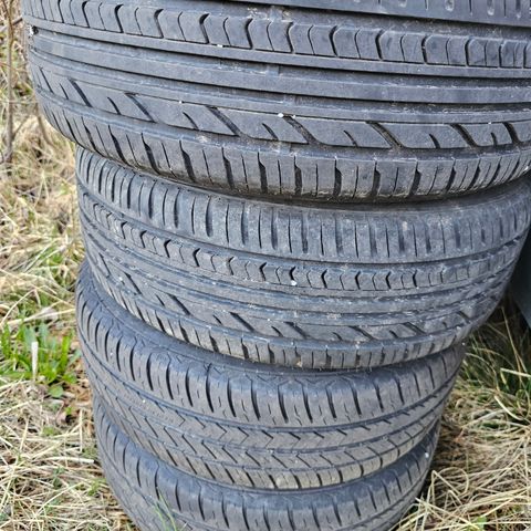 4 komplette hjul 195/65R15