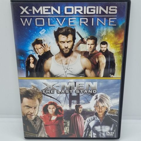 X-men origins wolverine og X-men the last stand. Svensk cover