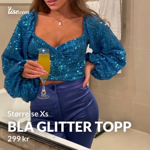 Glitter topp