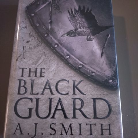 The Black Guard signert, A J Smith på Engelsk