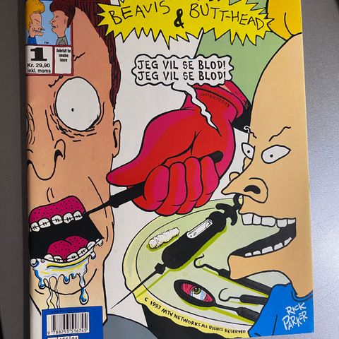 Beavis & Butt-head nr 1 (Norsk)