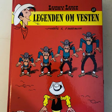 Lucky Luke hardcover Seriesamlerklubben