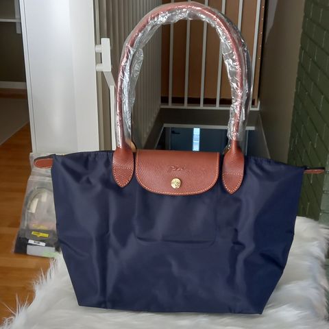 Shoppingbag/ Tote Bag Str M. Farge: Navy