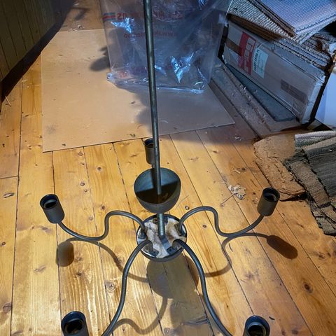 Taklampe fra 1950-tallet